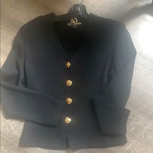 St. John basic black jacket